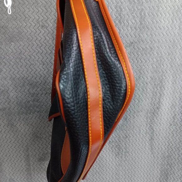 Dooney & Bourke All Weather Leather Pebbled Vintage Briefcase Messenger Bag - Picture 14 of 16